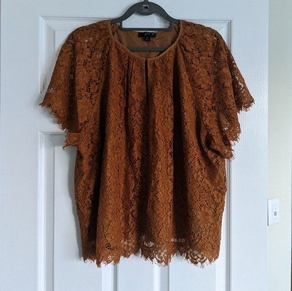 J. Crew Tops - J.Crew lace blouse size 2x NWOT